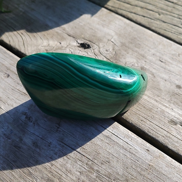 MALACHITE large natural Congo malachite freeform - Picture 5 of 7